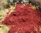 A picture of step 4 of Kache aam ka achar.