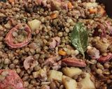 Foto del paso 4 de la receta: Lentejas con chorizo colorado y más