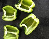 A picture of step 2 of Bell Pepper Pizza.