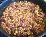 Gluténmentes pikáns chilis bab recept fázis 3 fotója