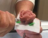 A picture of step 5 of Valentines Flower Cookies.
