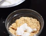 Foto langkah ke 5 dari resep Mochi Kacang empuk hanya 3 minute microwave.