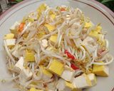 Foto langkah ke 3 dari resep Tumis tohu (toge tahu).