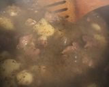 A picture of step 3 of Minted lamb and potato pie.