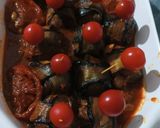 عکس مرحله 3 از دستور بادمجان بقچه‌ای