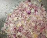 A picture of step 3 of Dhaba style paneer masala.