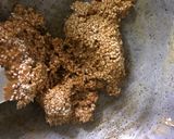 A picture of step 6 of Til chikki.