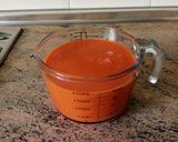 A picture of step 5 of Watermelon, Tomato, and Red Onion Gazpacho.