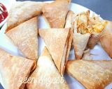 A picture of step 3 of Baked Anda Samosas.