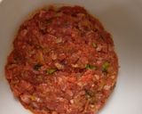 A picture of step 8 of Kimchi Pork Dumplings.