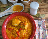 Foto del paso 1 de la receta: Arroz con delicias de pollo