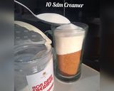 Foto langkah ke 2 dari resep Kopi Latte Gula Aren Homemade.