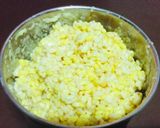 A picture of step 1 of Dahi Vada.