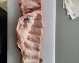 A picture of step 1 of Pork ribs.