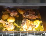 Foto del paso 8 de la receta: Pollo al horno con patatas y salsa