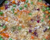 A picture of step 3 of Masala Oats.
