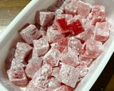 Foto langkah ke 7 dari resep Lokum/Turkish Delight tanpa Cream of Tartar.
