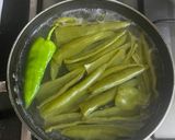 A picture of step 3 of Hari Mirchi 🌶️ Ka Halwa.