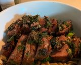 A picture of step 2 of Fresh Tuna (Steak) with Cilantro.