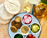 Foto del paso 7 de la receta: Falafel libanés 🥒 🍀 🍅 🌮