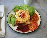 Gambar langkah 3 resipi Telur Berawan atau Cloud Eggs.
