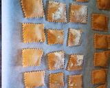 A picture of step 4 of Ravioli with Tomato Paste, Filled with Ricotta and Spinach.