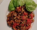 Foto del passaggio 2 della ricetta Melanzane a funchetti senza fritto🍆🍆🍆