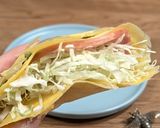 A picture of step 6 of ★ Egg and Rice paper sandwich ★.