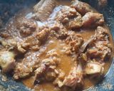 A picture of step 5 of Dhaba style Chicken masala.