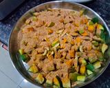 A picture of step 3 of #mania# Recipe's name-Andhra style Lehsuni Mango Pickle.