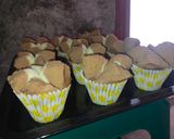 Foto langkah ke 8 dari resep Bolu Kukus Mekar Anti Gagal.