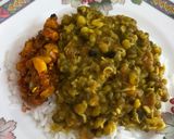 A picture of step 12 of Sprouted Green Gram (Moong) Curry.