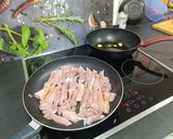 Foto del paso 1 de la receta: Tiras de pollo terriyaki al Parlamento Fino