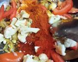 A picture of step 4 of Spicy Pulao😋😋.
