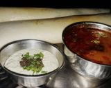 A picture of step 10 of Masala dosa😋.