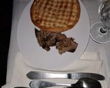 A picture of step 3 of Mutton Foil stream with Naan.