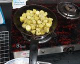 A picture of step 2 of Shakar Kand Chaat.
