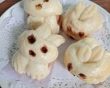 Foto langkah ke 7 dari resep Bakpao Isi Ubi Ungu (No Mixer).