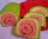 Foto langkah ke 9 dari resep ROTI TAWAR semangka.