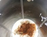 A picture of step 1 of Cinnamon coffee creamer.