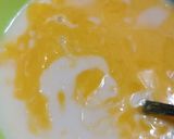 Foto langkah ke 3 dari resep Puding Roti Tawar Panggang.