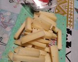 Foto del paso 1 de la receta: Bastones de queso rebozado en Air Fryer