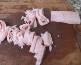 Foto del paso 6 de la receta: Quiche de Champiñones, cebolla de verdeo, panceta y jamón