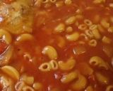 Foto del paso 7 de la receta: Pollo guisado con fideos coditos