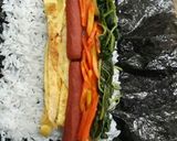 Foto langkah ke 6 dari resep Gimbap homemade mudah & praktis.