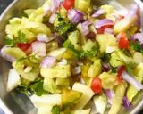 A picture of step 2 of Chana Chat shots.