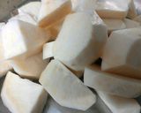 Hình bước làm 1 của món Khoai lang tẩm mật ong