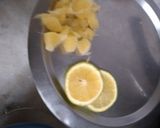 A picture of step 1 of Mosambi Mocktail.