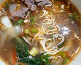 蒜辣牛肉麵的食譜步驟4照片
