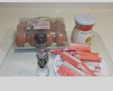 Foto del paso 1 de la receta Ensaladilla de huevos duros y palitos de mar